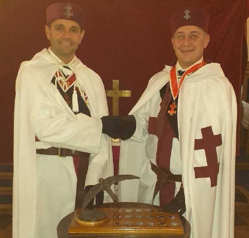 Two Masonic Knight's Templar